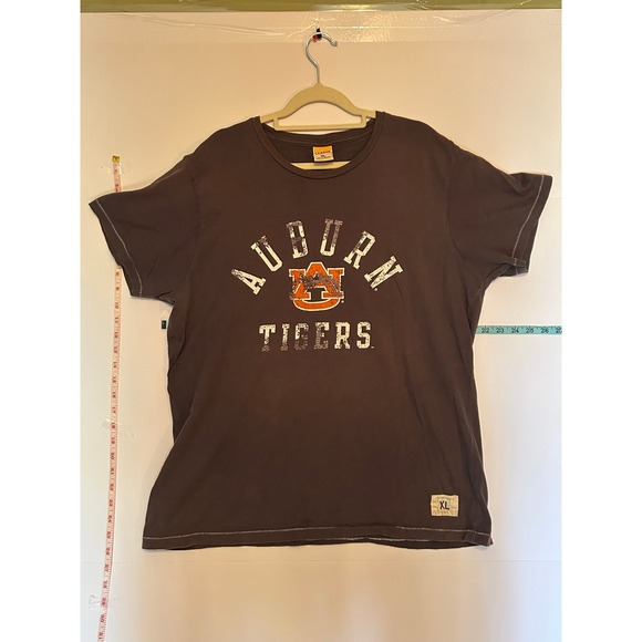 Vintage Other - Vintage League Auburn Tigers Graphic Tee Brown Cotton T-Shirt XL